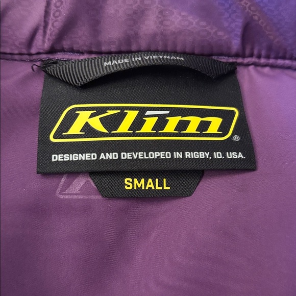 Klim Waverly Insulated Purple Small Jacket - Picture 6 of 8